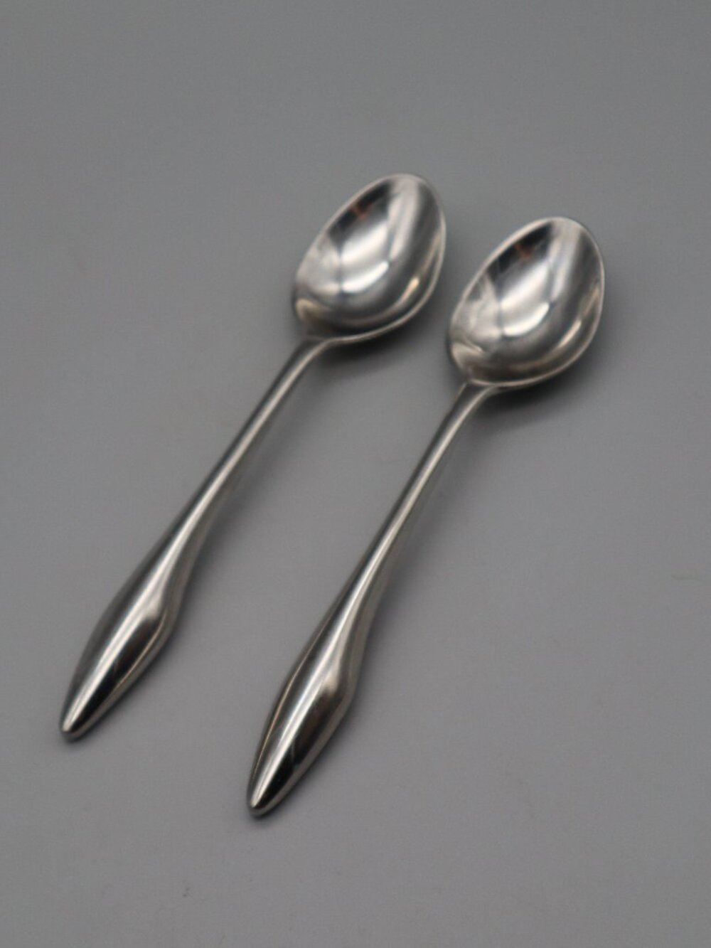 Calvin Klein Basso 18/10 Stainless Steel Flatware Set of 2 Teaspoons Modernist